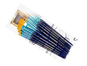 Leonard set van 10 Blue Line penselen aanbieding